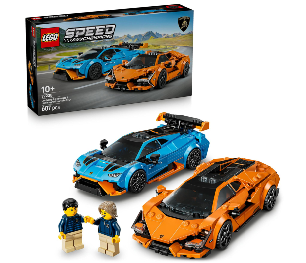 LEGO Speed Champions 77238 Lamborghini Revuelto i Huracán sto - 1331745 - zdjęcie 2